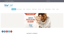 Desktop Screenshot of livtupbebekklinigi.com